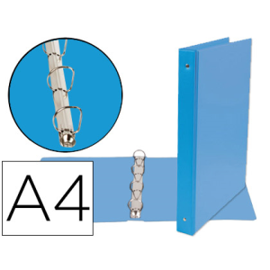 Carpeta de 4 anillas 25 mm...