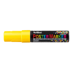Rotulador artline poster marker epp-6 punta redonda 6 mm color amarillo