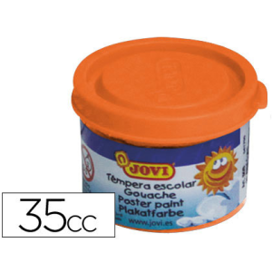 Tempera jovi 35 ml naranja