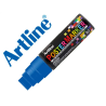 Rotulador artline poster marker epp-20 punta rectangular 20 mm color azul