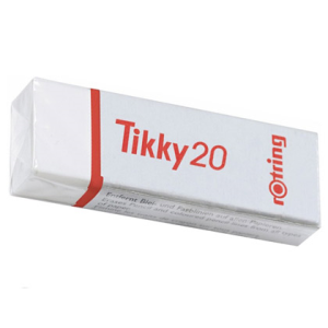 Goma rotring tikky 20 blanca