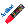 Rotulador artline poster marker epp-20 punta rectangular 20 mm color rojo