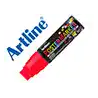 Rotulador artline poster marker epp-20 punta rectangular 20 mm color rojo