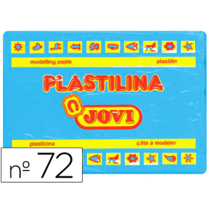 Plastilina jovi 72 azul...