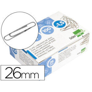 Clips liderpapel nº1,5...