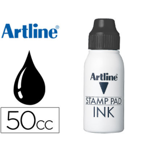 Tinta tampon artline negra...