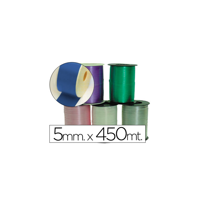 Cinta fantasia 500 mt x 5 mm azul