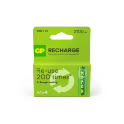 Pila gp recargable aa 2100...