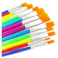 Pinceles escolares: precisión y calidad para pintura infantil