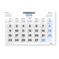 Bufete, Calendarios y Dietarios | Organización Profesional