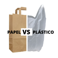 Bolsas plastico y papel